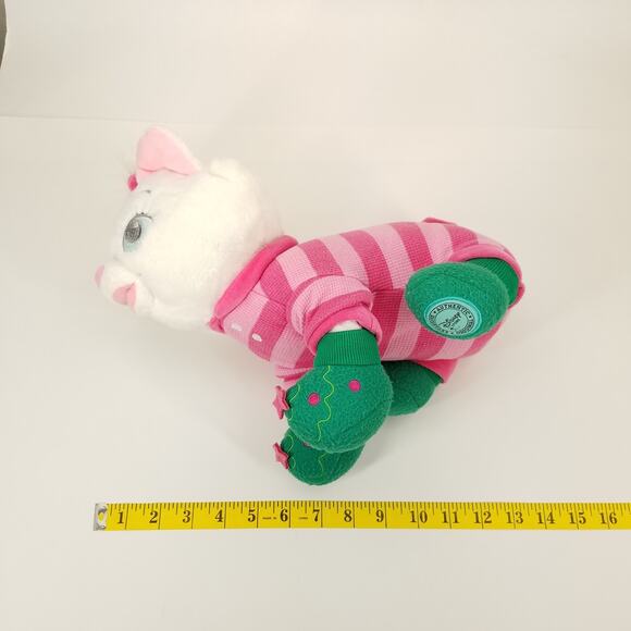 Disney Store Authentic The Aristocats Christmas Morning Marie Plush Stuffed Toy - Picture 12 of 12